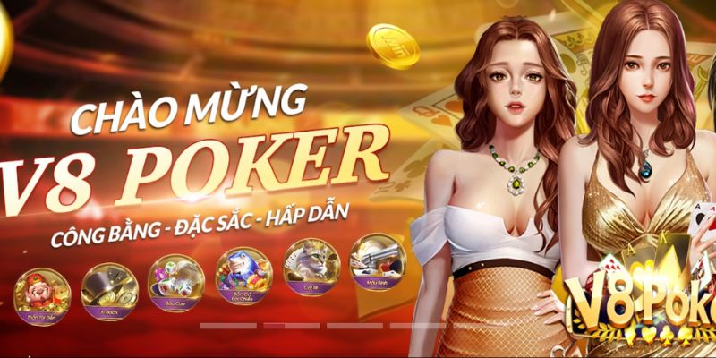 Sảnh game bài 8kbet - V8